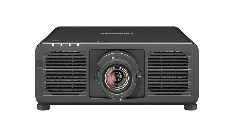 Panasonic PT-REZ12LBU7 - DLP projector - no lens - LAN - black