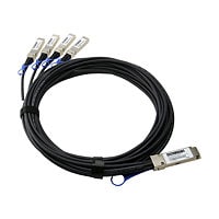 Edgecore 1m 100G QSFP28 to 4X25G SFP28 Breakout Direct Attach Cable