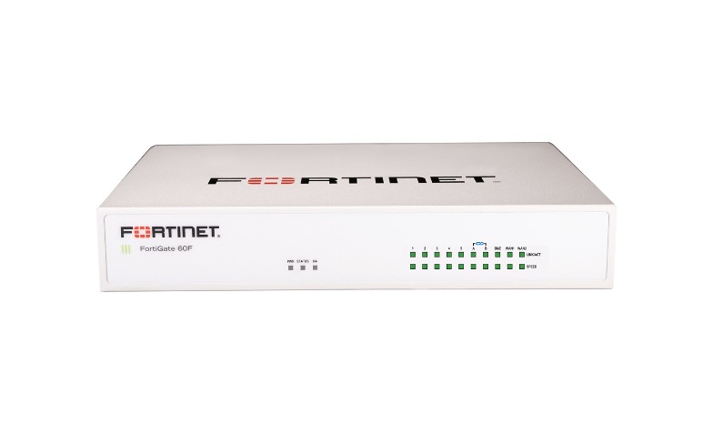 FORTINET FortiGate 60F FG-60F ライセンス有 Fortinet FortiGate 60F - security appliance - with 1 year