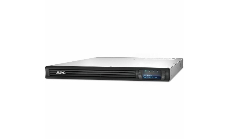 APC Smart-UPS, Line Interactive, 750 VA, LCD, Rackmount 1U, 120V