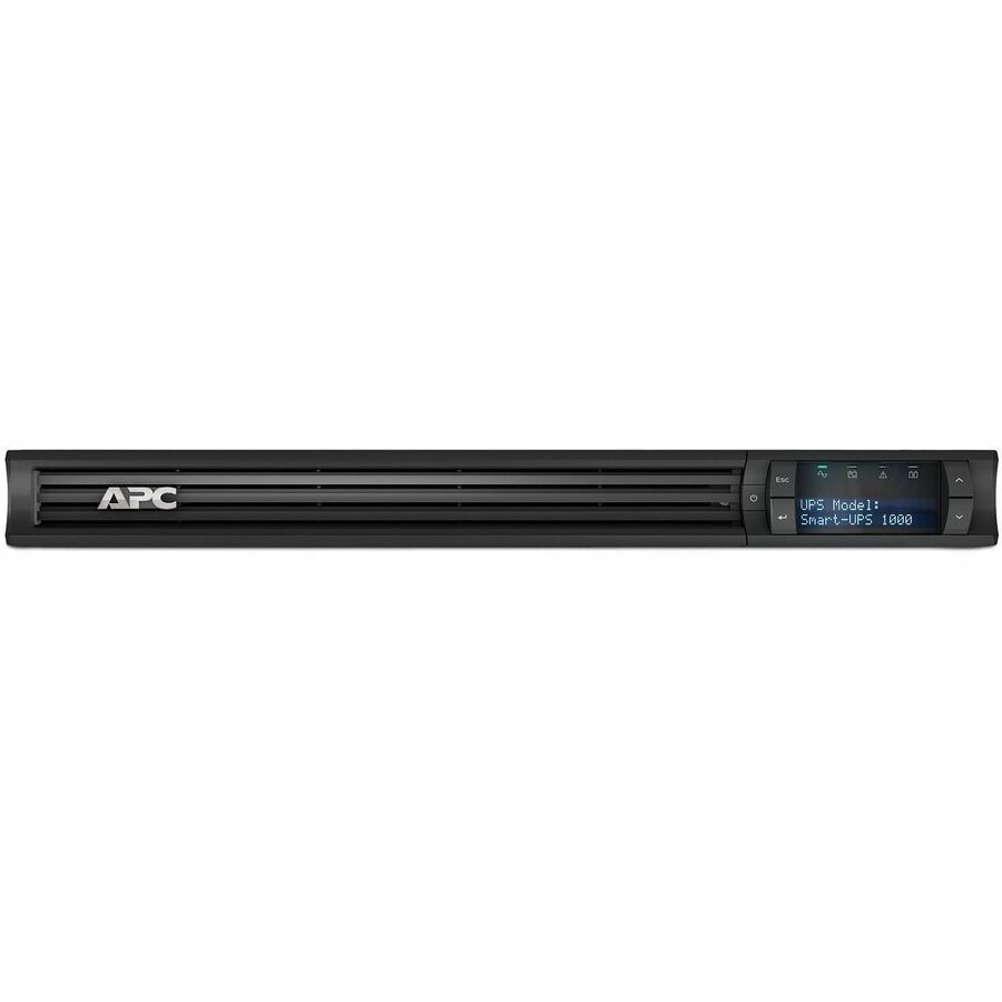 Thumbnail 2 of 6 for APC Smart-UPS, Line Interactive, 750 VA, LCD, Rackmount 1U, 120V, 4x NEMA 5-15R outlet, USB, AVR, Short Depth