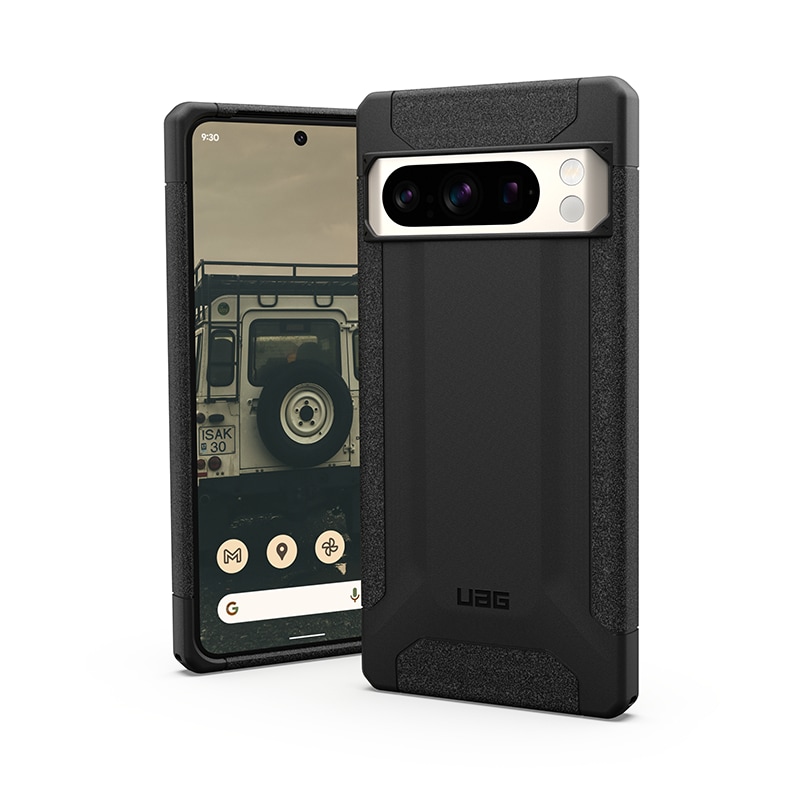 UAG Rugged Case for Google Pixel 8 Pro - Scout Black - back cover for cell