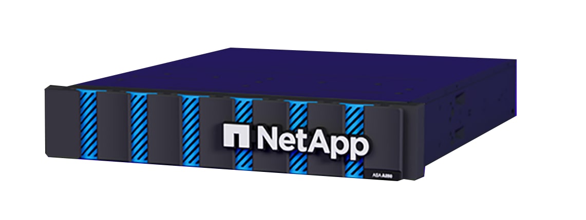 NetApp ASA A250 Flash Array System with 8x7.6TB NVMe Self Encrypted Drive