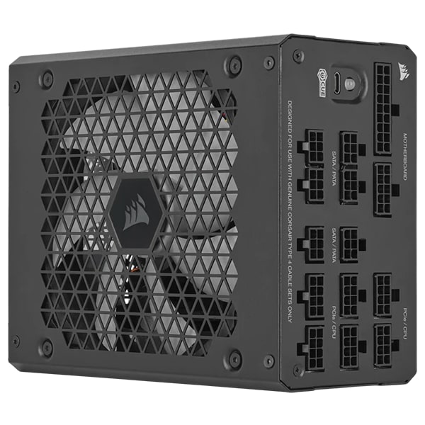 Corsair ATX HX1000I 80 Platinum Modular 1000W Power Supply Black