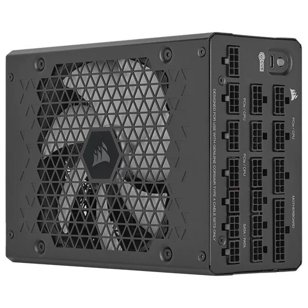 CORSAIR HX1500i 1500W Fully Modular ATX Power Supply for 4000 and Ryzen 7000 Series GPU Card