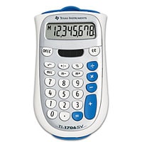 Texas Instruments 1076 Simple Calculator with SuperView Display and Dual Po