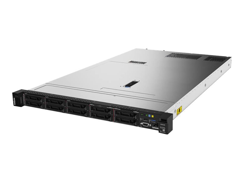 Lenovo ThinkSystem SR630 - Montable sur rack - Xeon Silver 4210 2.2 GHz - 32 Go - SSD 1.92 Go