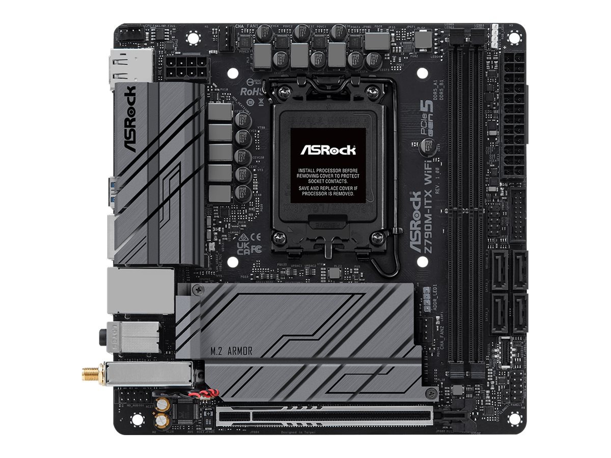 ASRock Z790M-ITX WiFi - carte-mère - mini ITX - Socket LGA1700 - Z790