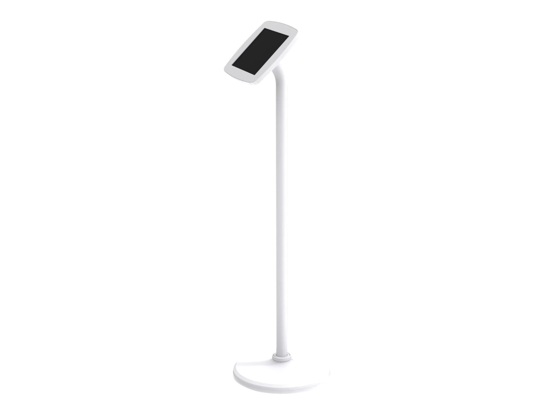 Bouncepad Maxi - stand - exposed front camera and home button (45° viewing angle) - for tablet - white