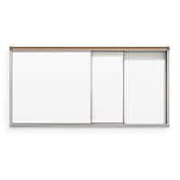 MooreCo 4'x12' 2-Track/2-Panel Horizontal Sliding Board