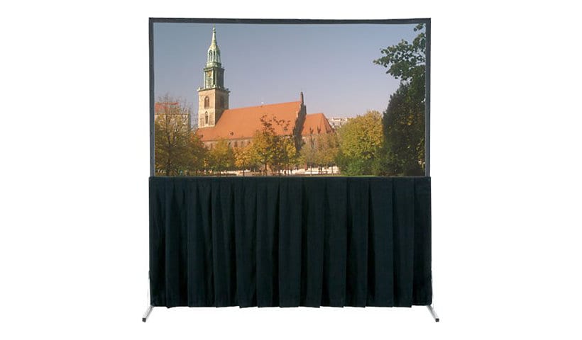Da-Lite Fast-Fold Skirt - For Deluxe, Heavy Duty Deluxe and Truss Screens - 185" Skirt - jupe pour écran de projection