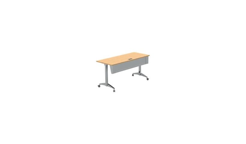 Spectrum Flex Active - table - rectangular - graphite talc