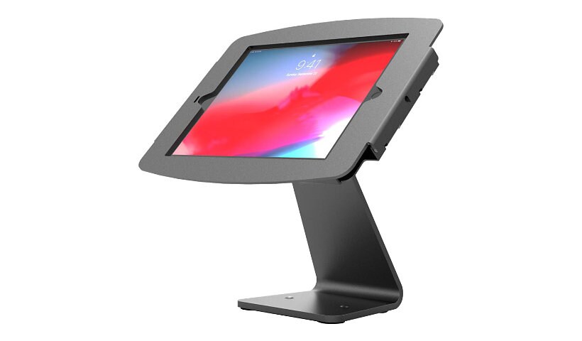 Compulocks iPad Mini 8.3" Space Enclosure Rotating Counter Stand mounting kit - for tablet - rotating enclosure - black