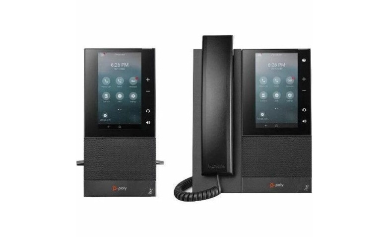 Poly CCX 505 IP Phone - Corded - Corded/Cordless - Wi-Fi