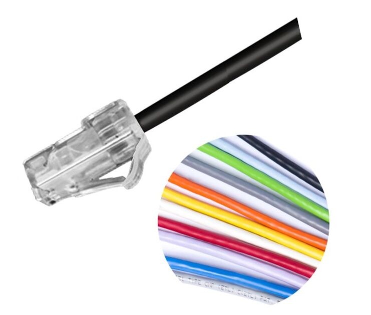 CommScope 24' Unshielded Twisted Pair Patch Cable - Black