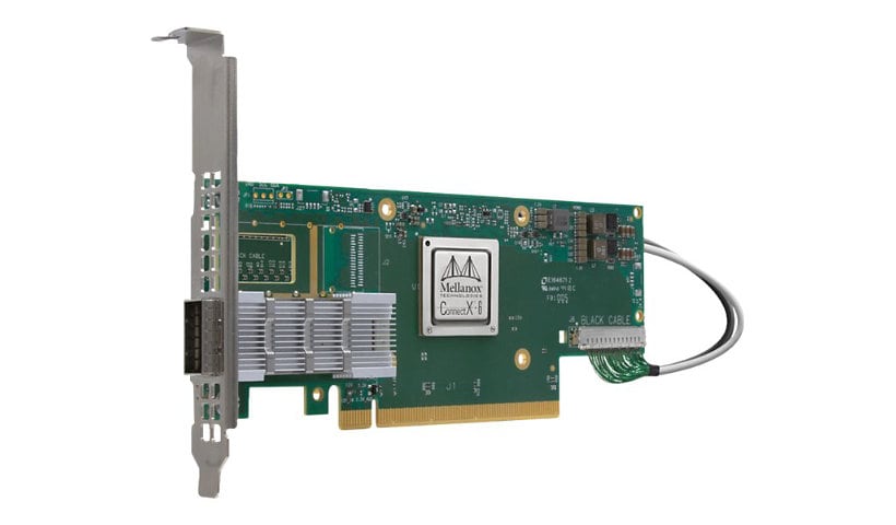 Lenovo ThinkSystem Mellanox ConnectX-6 HDR InfiniBand - network adapter - PCIe 4,0 x16 - 200Gb Ethernet / 200Gb