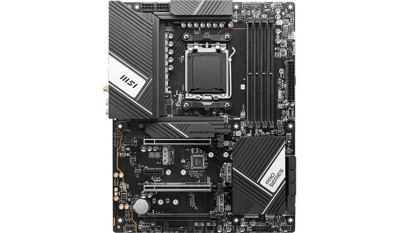 MSI PRO X670-P WIFI Desktop Motherboard - AMD X670 Chipset - Socket AM5 - ATX