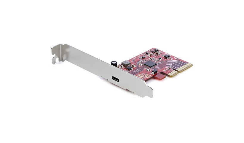 StarTech.com USB 3,2 Gen 2x2 PCIe Card - USB-C 20Gbps PCI Express 3,0 x4 Controller - USB Type-C Add-On PCIe Expansion