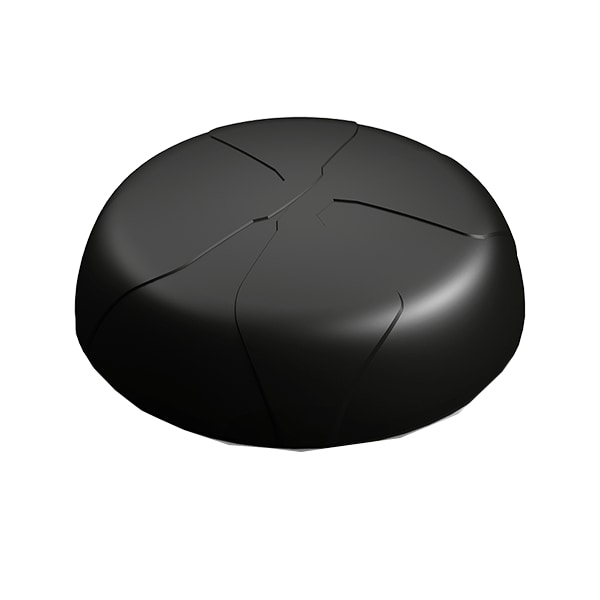 Panorama 4 x 4 MiMo 7-in-1 Lite Vehicle Antenna - Black