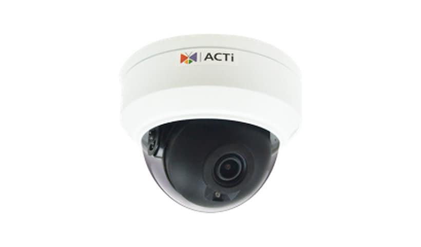 ACTi 5MP Outdoor Mini Dome Camera with Day/Night Adaptive IR LED