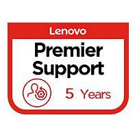 Lenovo Premier Support Upgrade - extended service agreement - 5 years - on-