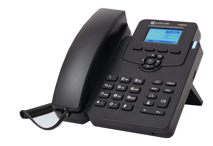 AudioCodes C450HD IP Phone - Black