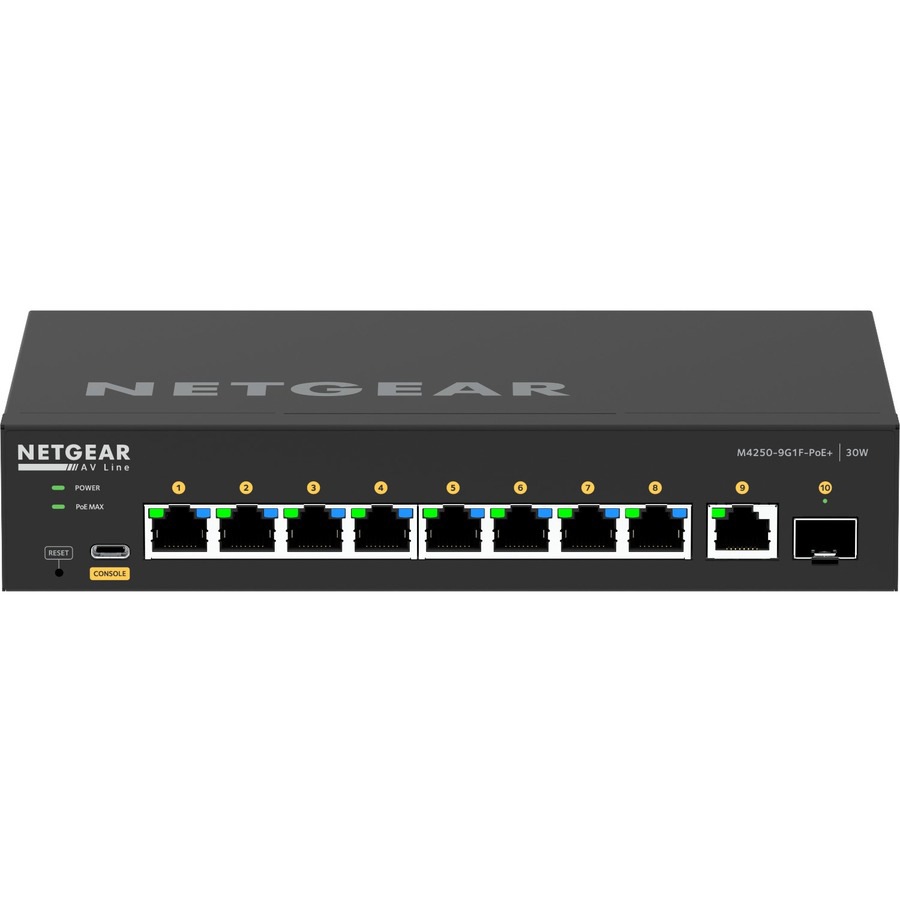 Netgear AV Line M4250 GSM4210PD Ethernet Switch