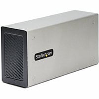 StarTech.com Thunderbolt 3 PCIe Expansion Chassis, Enclosure Box W/Dual PCIe 3.0 Slots, 8K/4K Video Out Via TB3/DP Ports