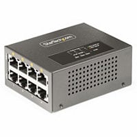 StarTech.com 4-Port Multi-Gigabit PoE++ Injector, 5/2.5/1G Ethernet (NBASE-T), PoE/PoE+/PoE++ up to 95Watts, 160W Budget