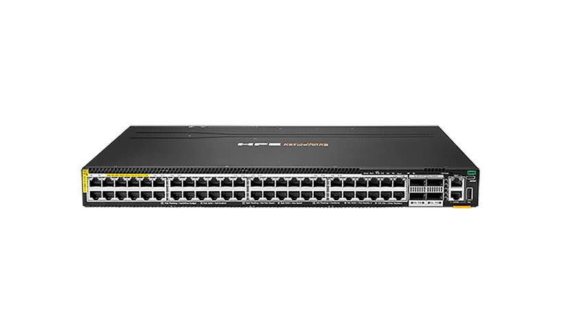 HPE Aruba CX 6300M 48 Port SR10 Class8 PoE 4-Port 100G Media Access Control Security Switch