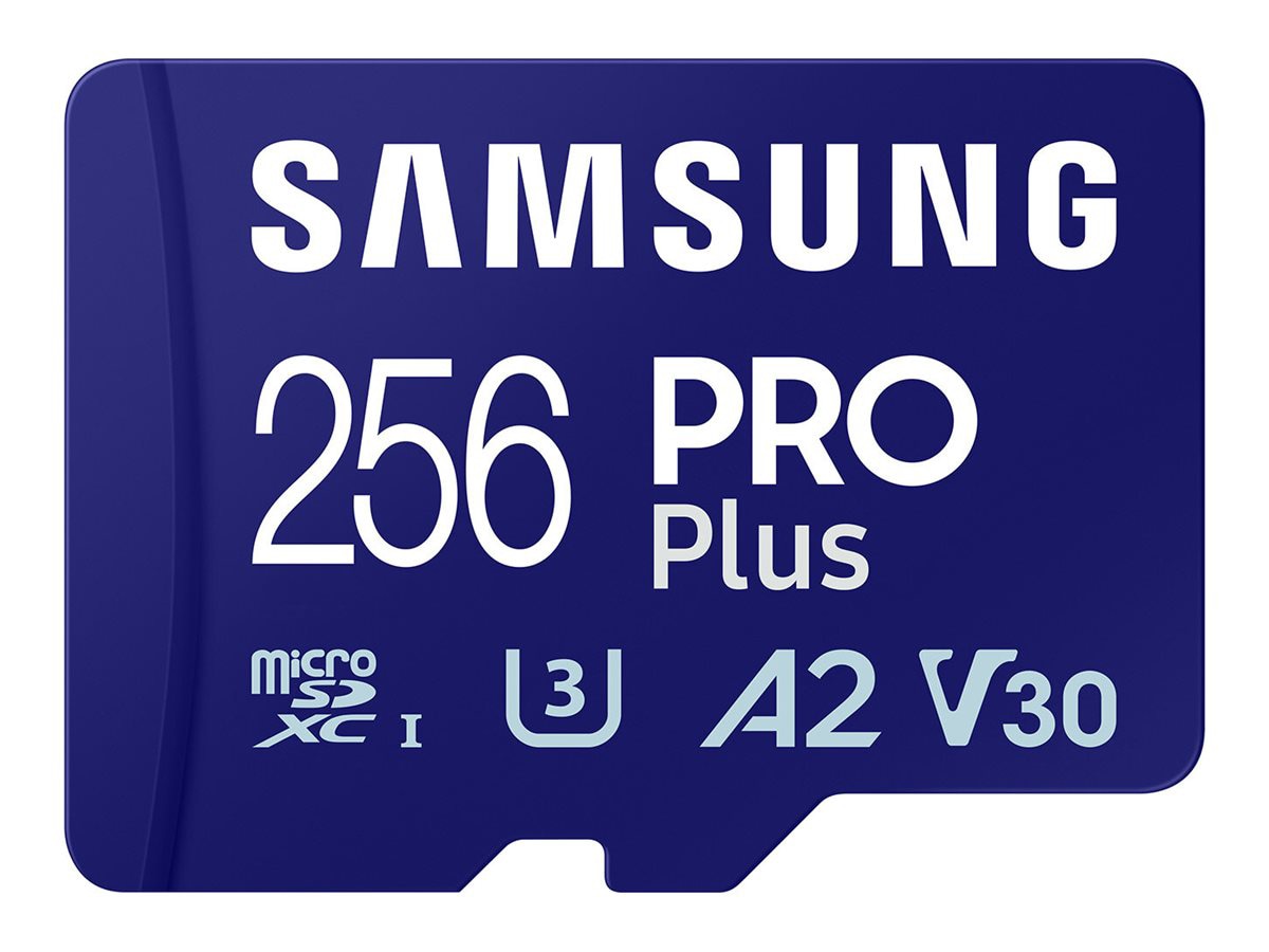 Samsung PRO Plus MB-MD256SA - flash memory card - 256 GB - microSDXC UHS-I