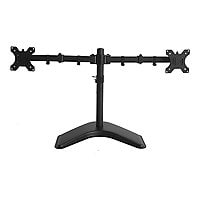 Amer Mounts 2XS mounting kit - free-standing - for 2 LCD displays - black