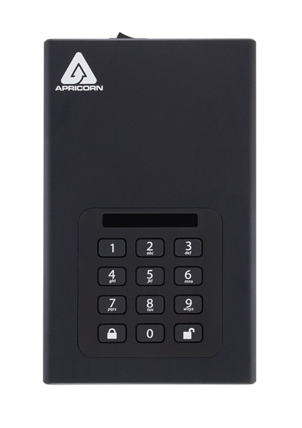 Apricorn Aegis Padlock DT ADT-3PL256-18TB - hard drive - 18 TB - USB 3.0 - TAA Compliant