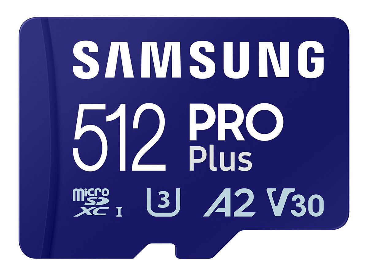 Samsung PRO Plus MB-MD512SA - flash memory card - 512 GB - microSDXC UHS-I