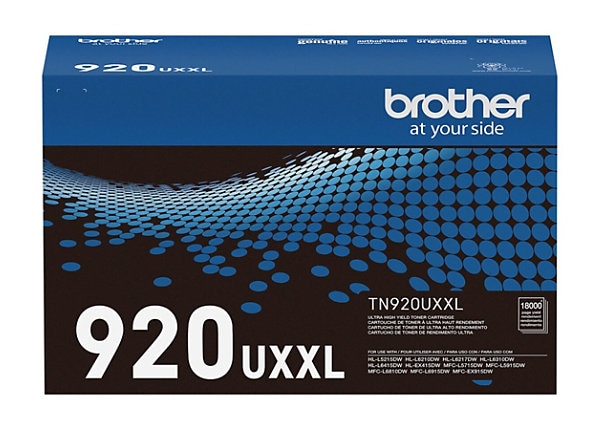 TN920UXXL Ultra High-Yield Toner, 18,000 Page-Yield, Black TN920UXXL Ultra High-Yield Toner, 18,000 Page-Yield, Black