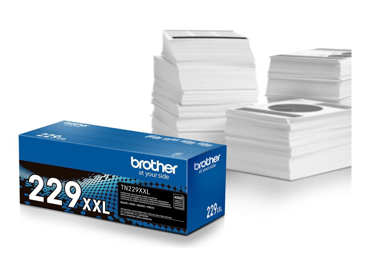 Brother TN229XXLBK - Super High Yield - black - original - toner cartridge