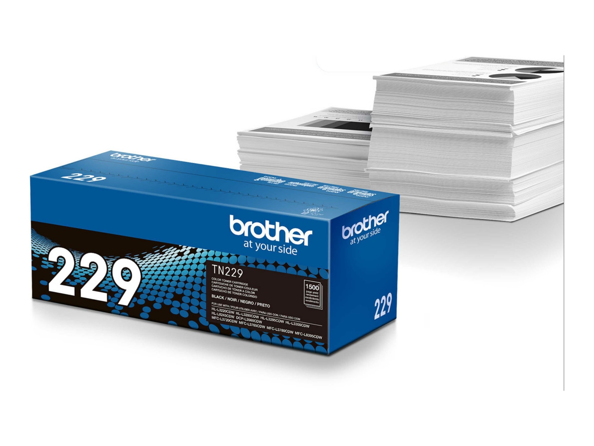 Brother TN229BK - black - original - toner cartridge