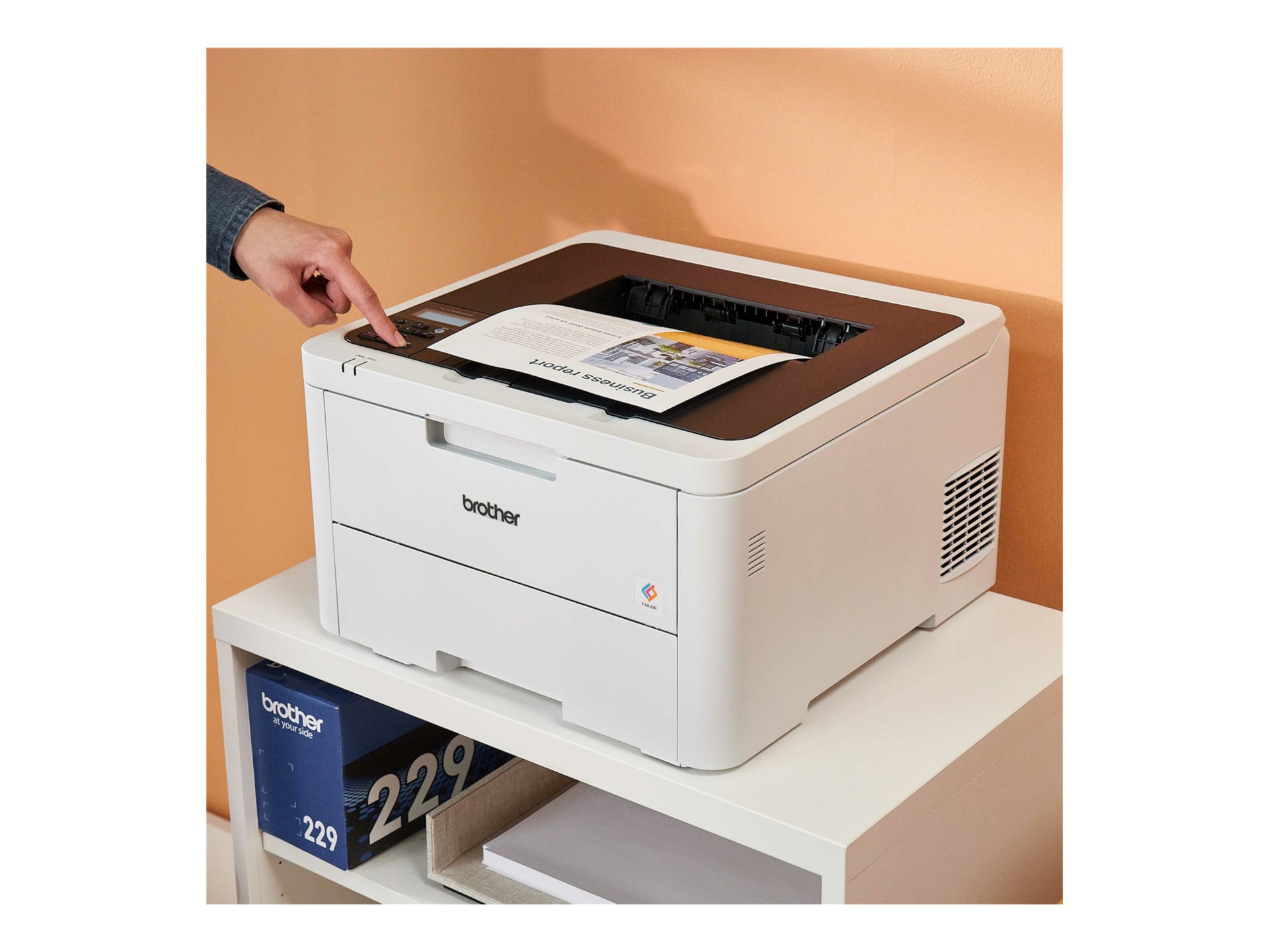 Thumbnail 4 of 6 for Brother HL-L3220CDW - printer - color - LED