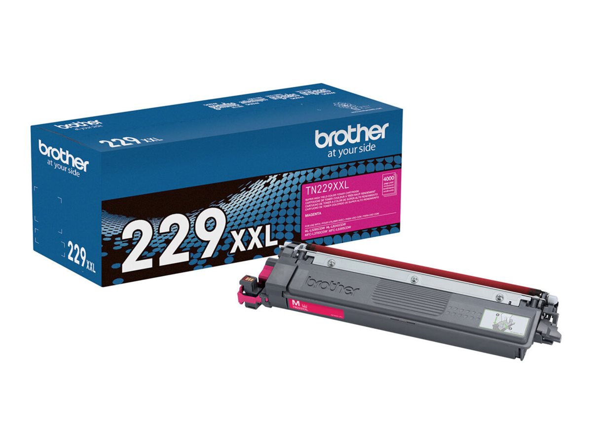 Brother TN229XXLM - Super High Yield - magenta - original - toner cartridge