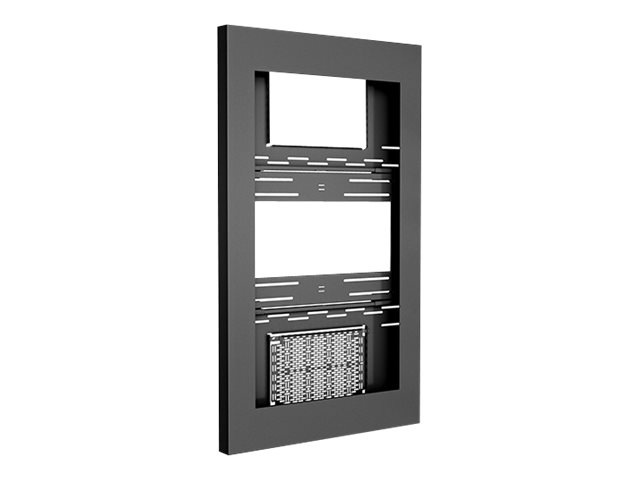 Chief Impact Landscape 50" On-Wall Kiosk - Black