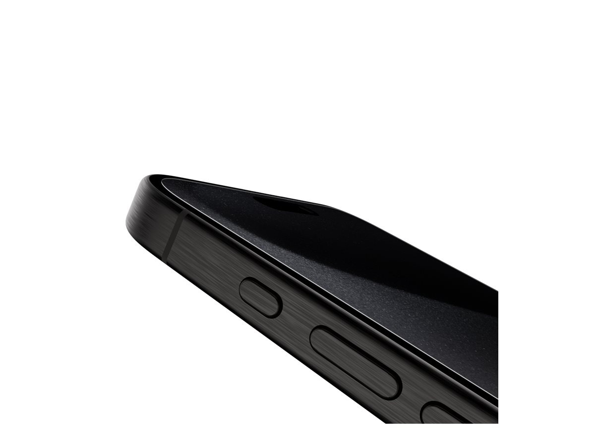 Thumbnail 4 of 5 for Belkin ScreenForce TemperedGlass Treated Screen Protector for iPhone 15 Pro Max