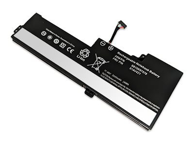 Total Micro Battery, Lenovo ThinkPad T460, T470, T480 - 3-Cell 24WHr