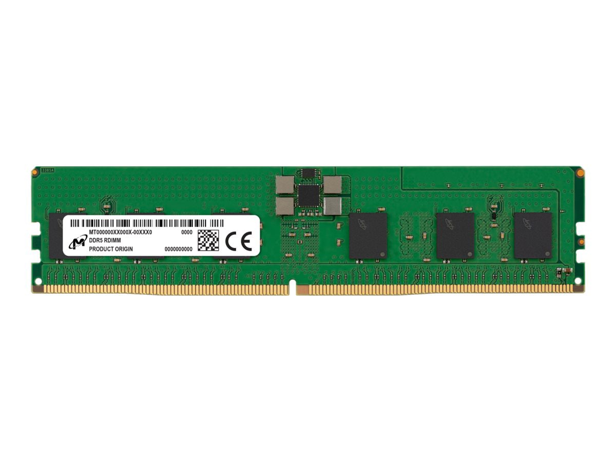 Micron - DDR5 - module - 16 GB - DIMM 288-pin - 5600 MHz / PC5-44800 - registered