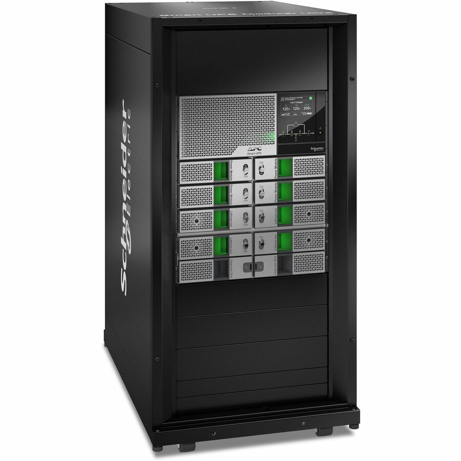 APC Smart-UPS Modular Ultra On-Line, 20kW scalable to 20kW N+1, Lithium-ion, Tower 24U, 208/240V, Network Management, W/