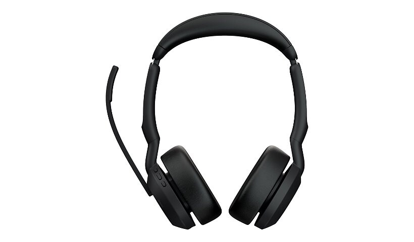 Jabra Evolve2 55 UC Stereo - headset - with charging stand