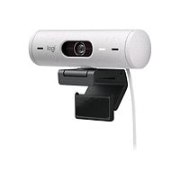 Logitech Brio 505 Full HD webcam with auto light correction, auto-framing, Show Mode, dual noise reduction mics, privacy