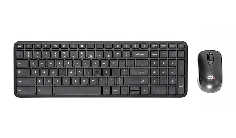 CTL Chrome OS Bluetooth Keyboard and Mouse for Chromebooks and Chromebox