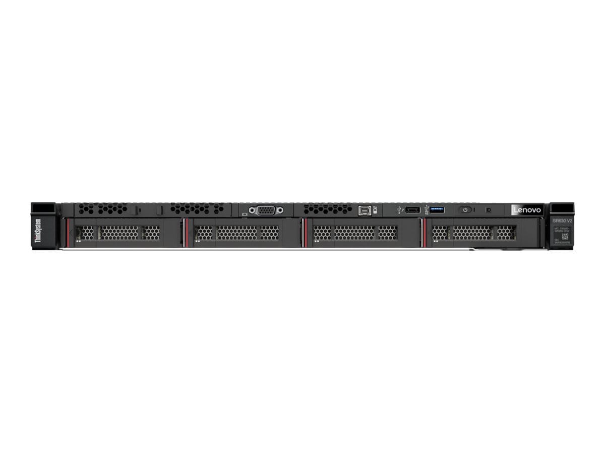 Lenovo ThinkSystem SR630 V2 - rack-mountable - Xeon Silver 4314 2.4 GHz - 32 GB - no HDD