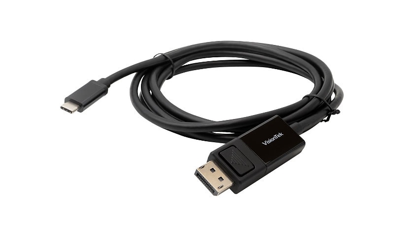 VisionTek USB-C to DisplayPort 1.4 Bi-Directional 2M Active Cable (M/M)