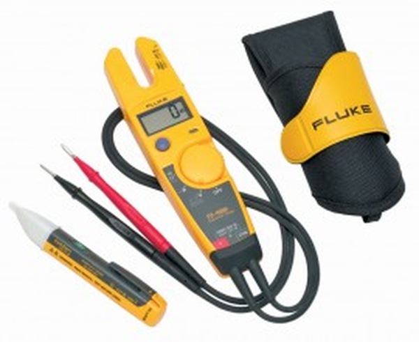 Fluke Networks T5-H5 1000V Electrical Tester Kit with Holster and 1AC II Vo